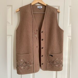 MAT VEST 100% BOILED WOOL